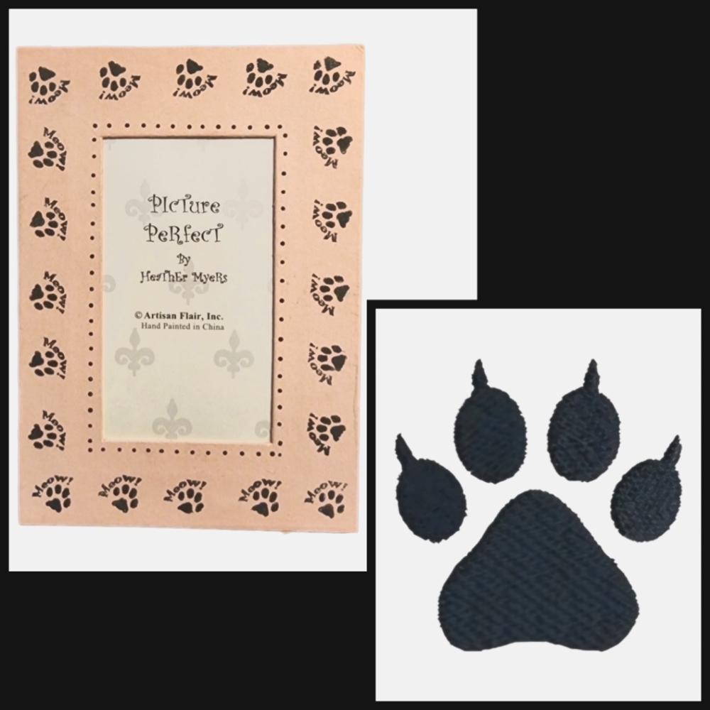 Cat Photo Frame by Heather Myers